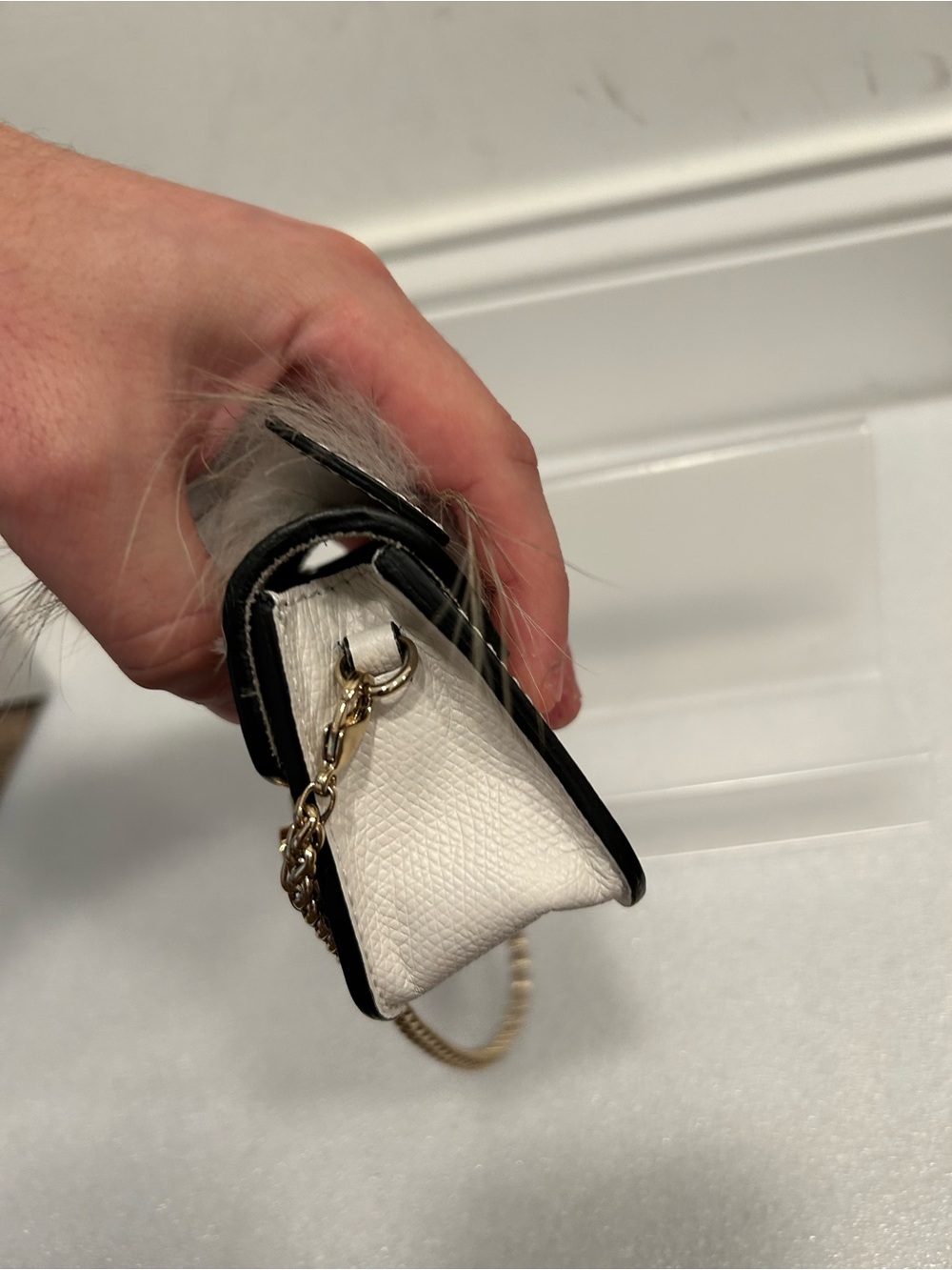 Furla White Tiger Face jungle collection Mini Crossbody Bag - Picture 5 of 8